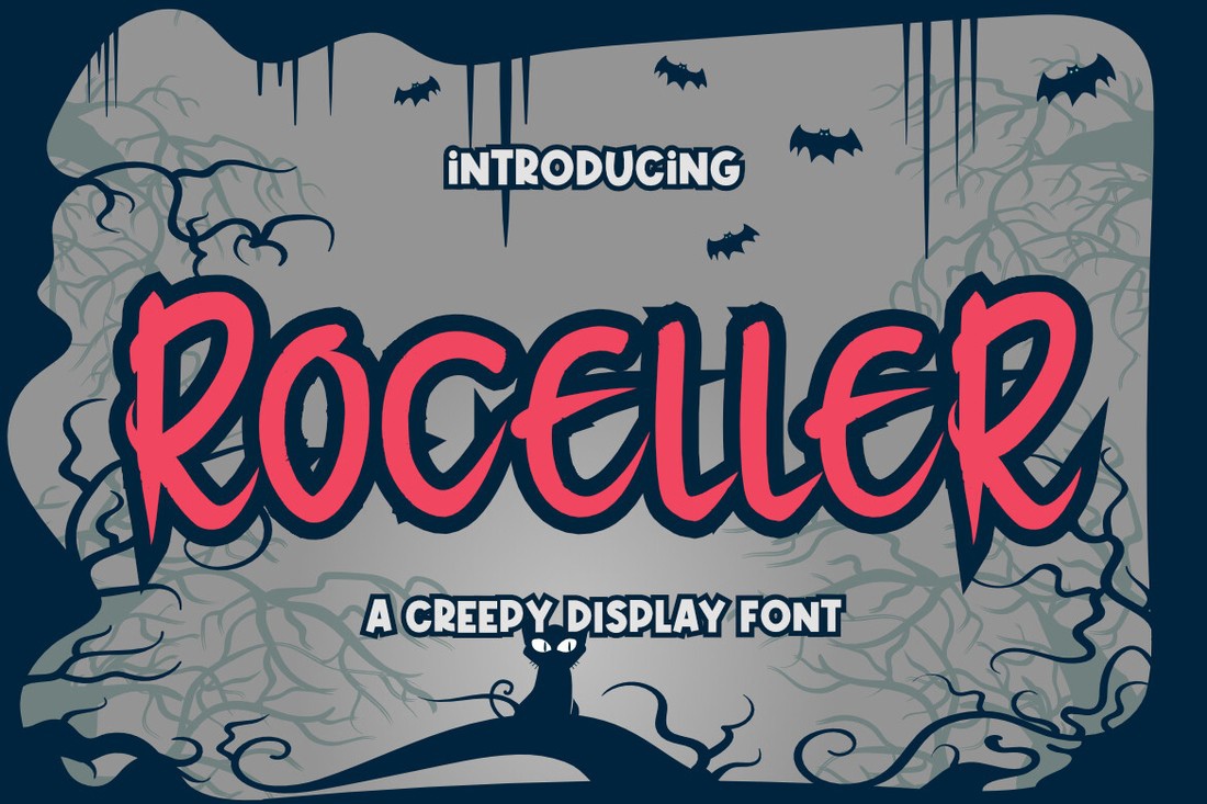 Roceller Regular Font preview