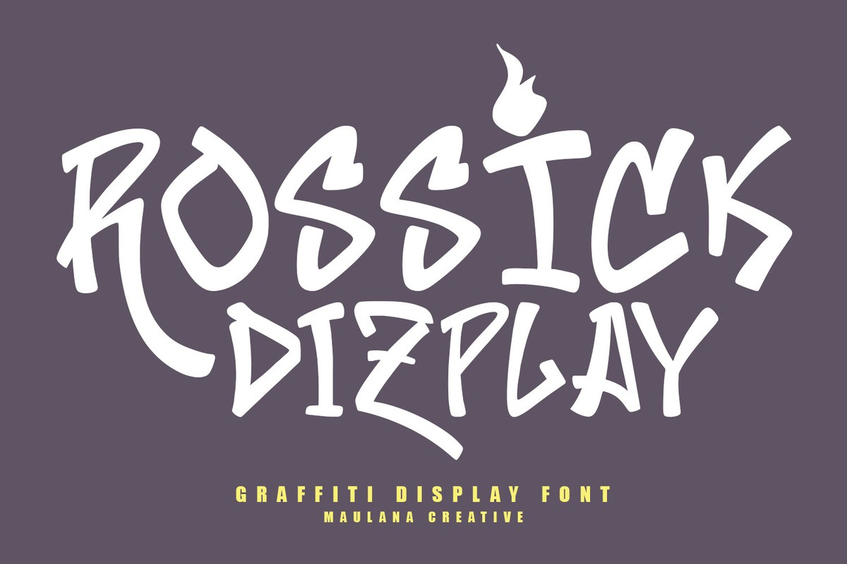 Rossick Regular Font preview