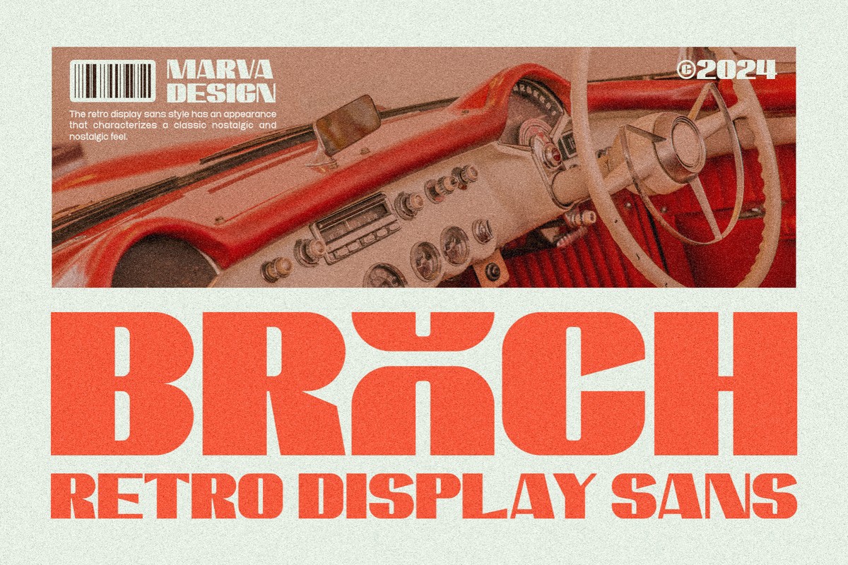 Brooch Font preview