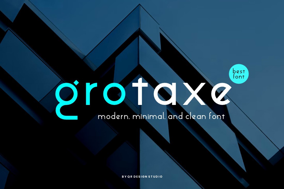 Grotaxe Font preview
