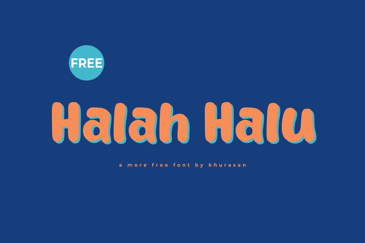 Halah Halu Font preview