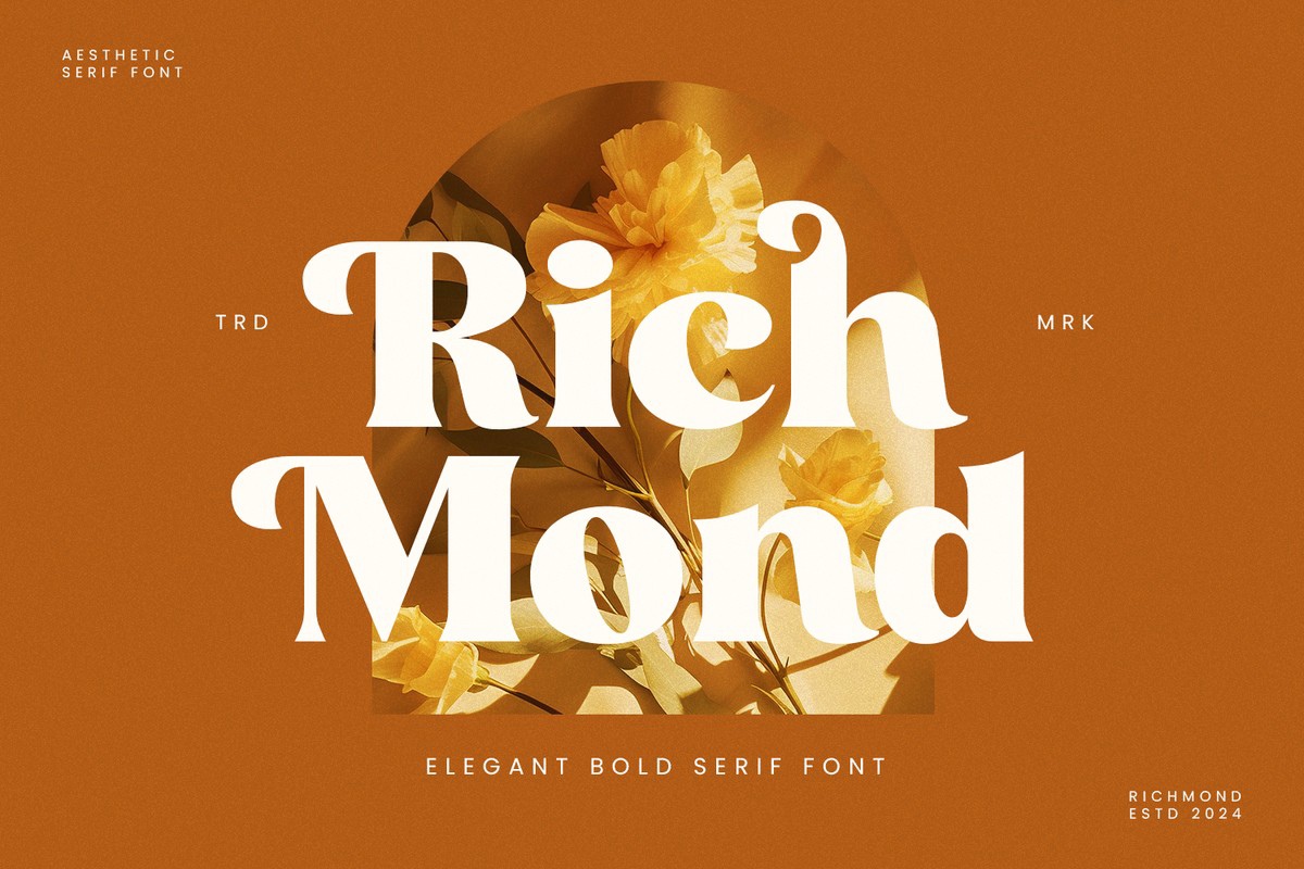 Richmond Font preview
