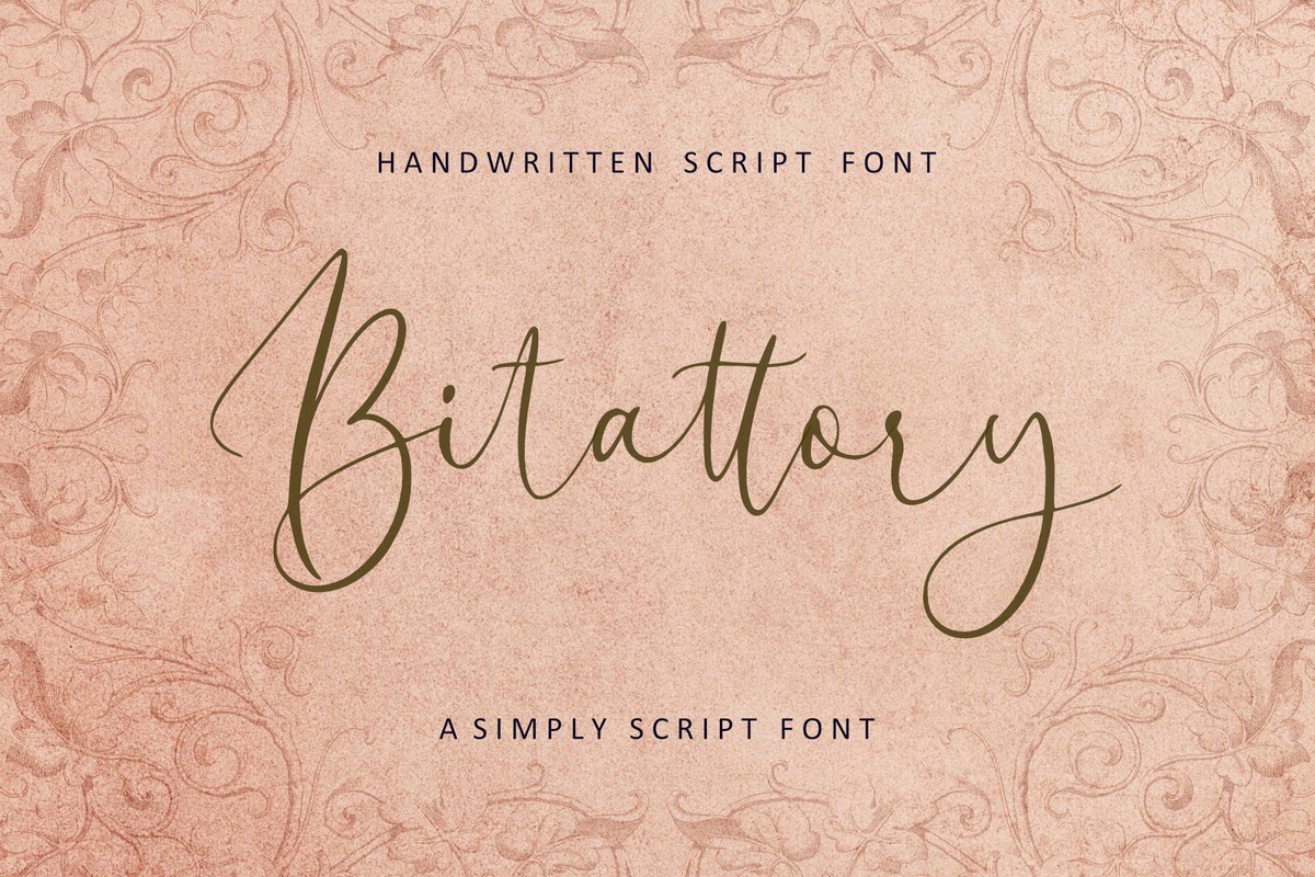 Bitattory Font preview
