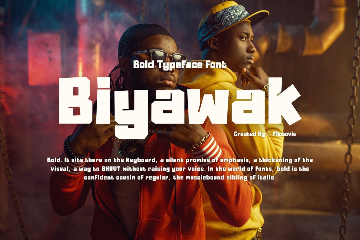 Biyawak Regular Font preview