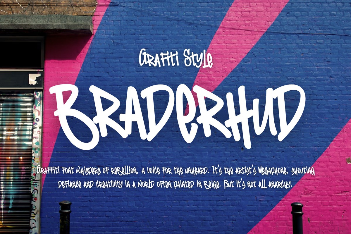 Braderhud Regular Font preview
