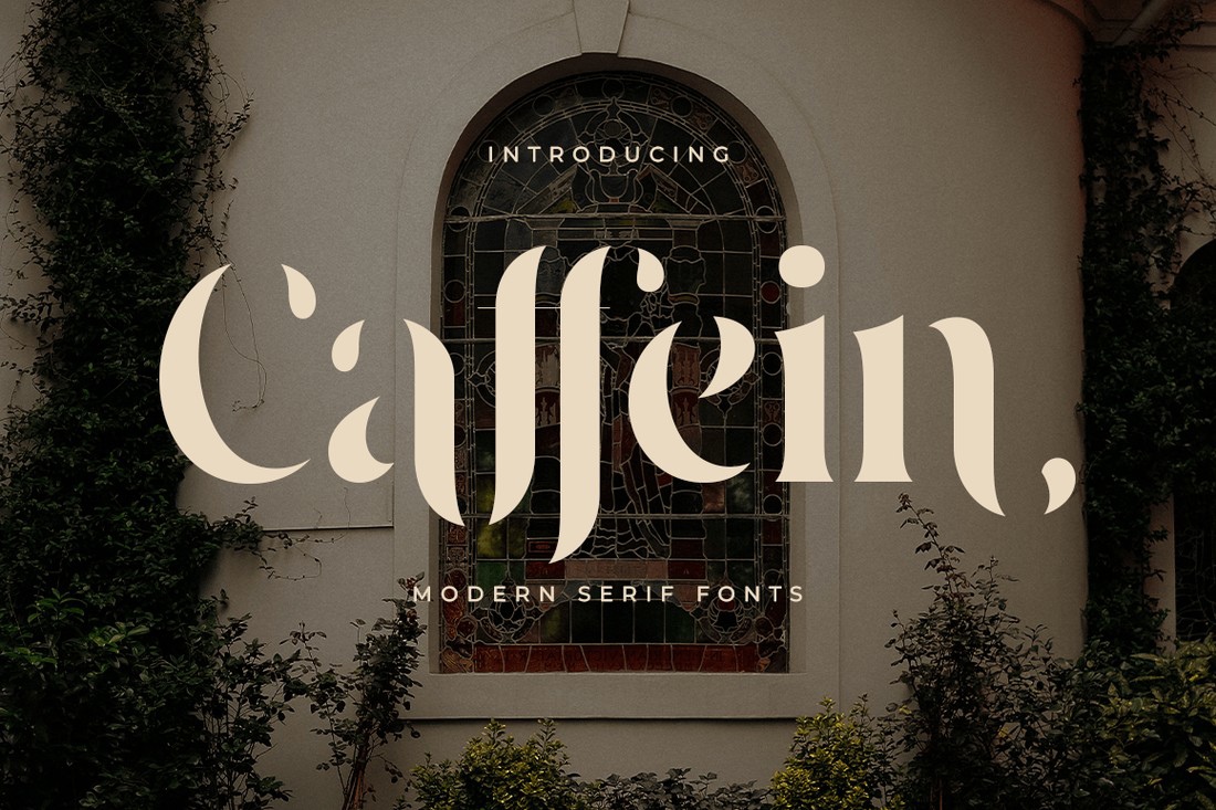 Caffein Regular Font preview