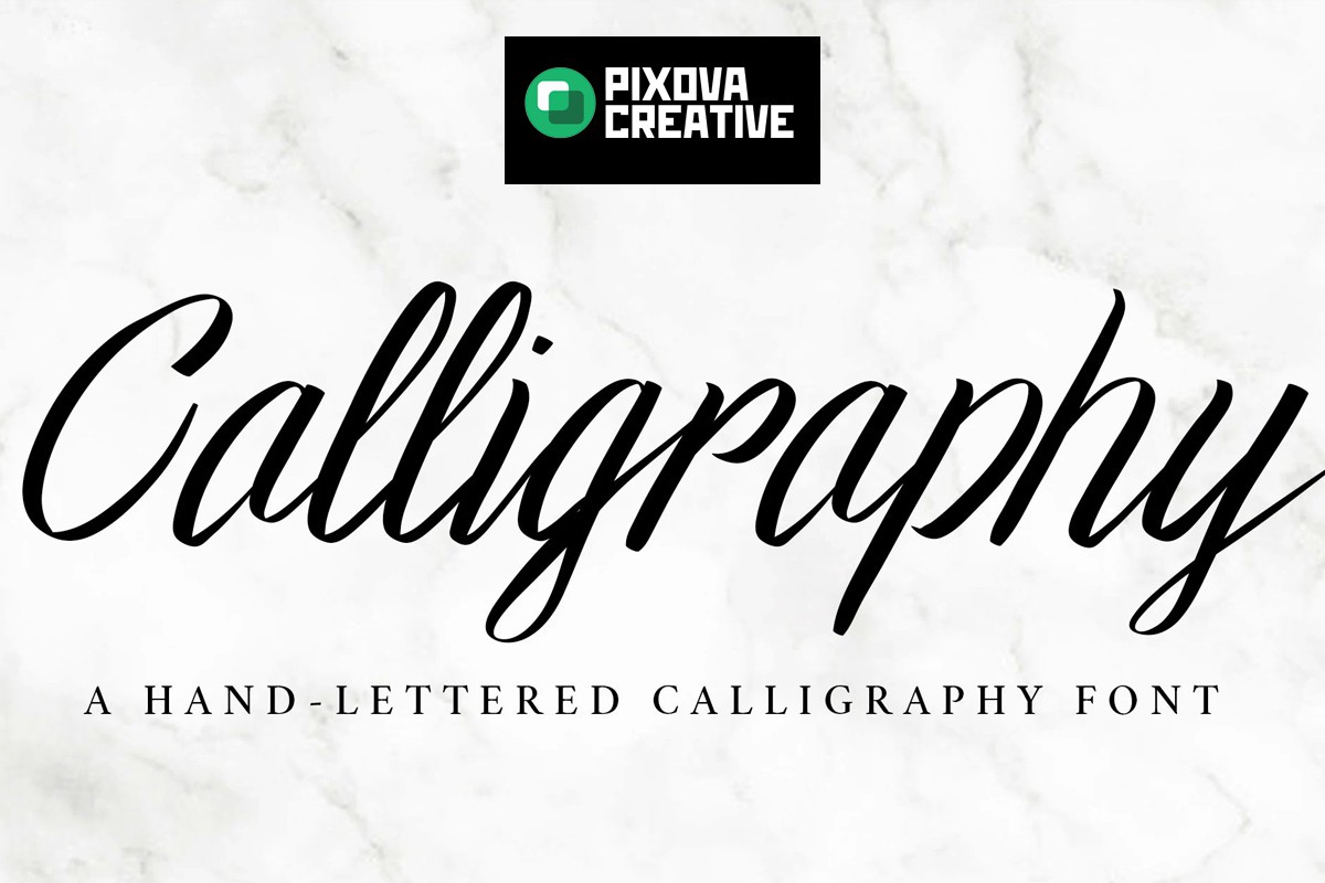 TXCD Calligraphy Regular Font preview