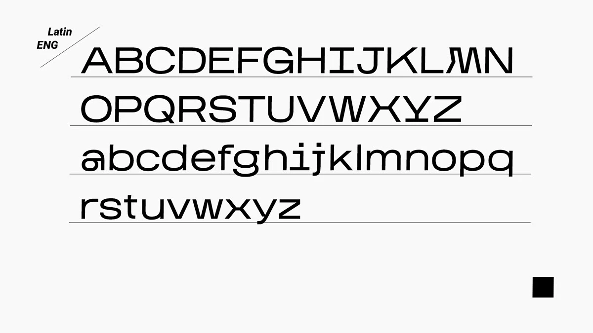 Kharkiv Tone Regular Font preview
