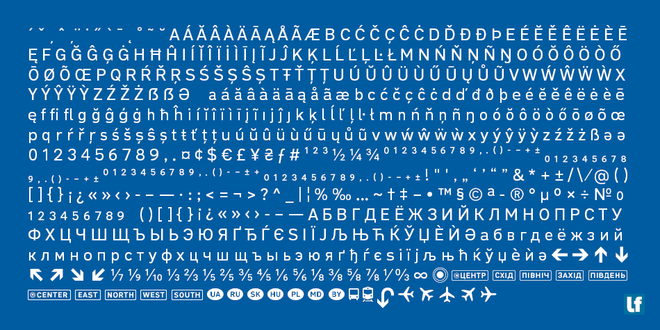Road UA Regular Font preview